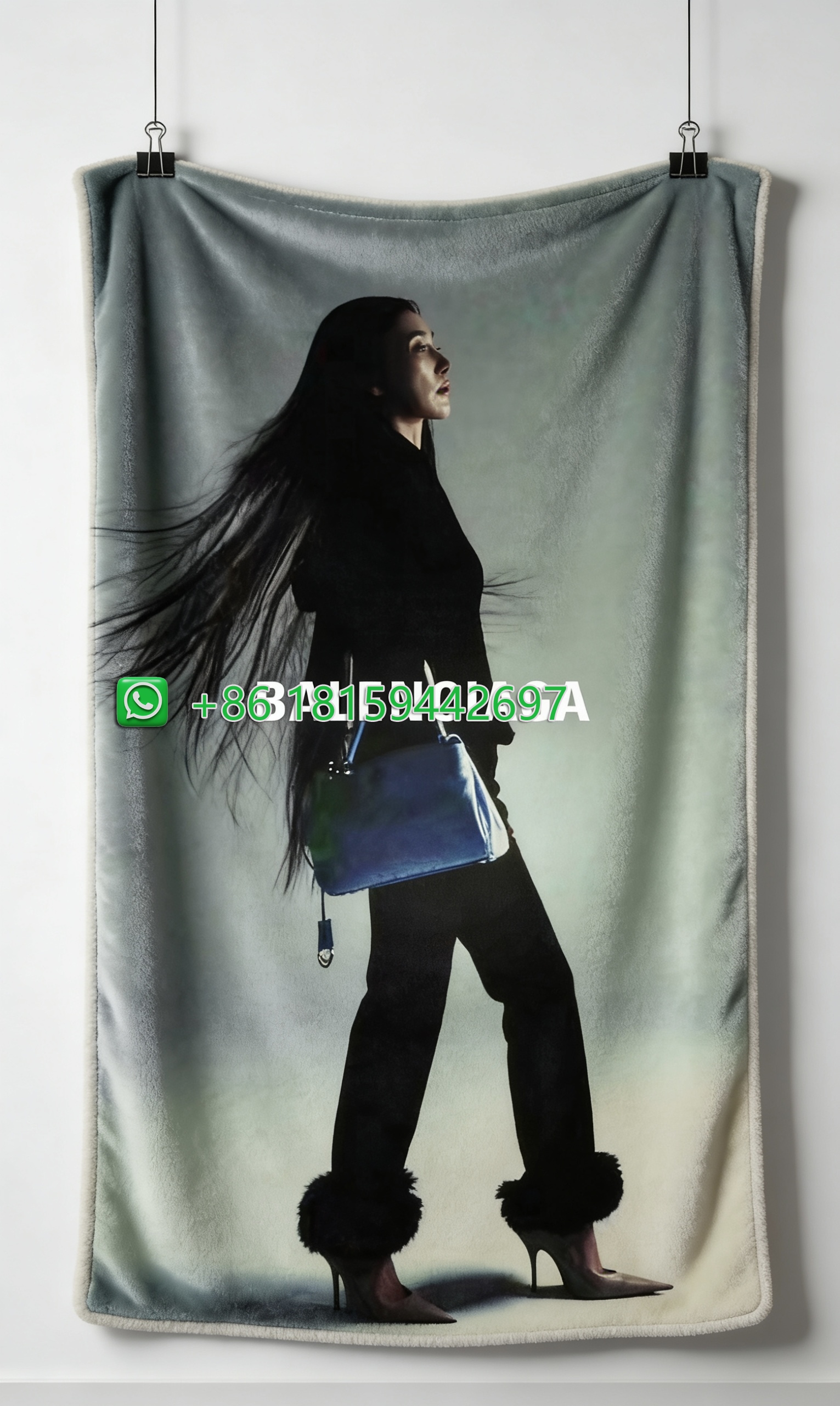 Balenciaga Throw Blankets